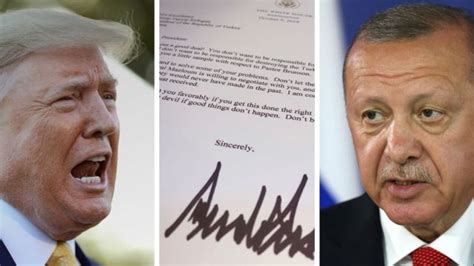 Trump erdoğan a mektup